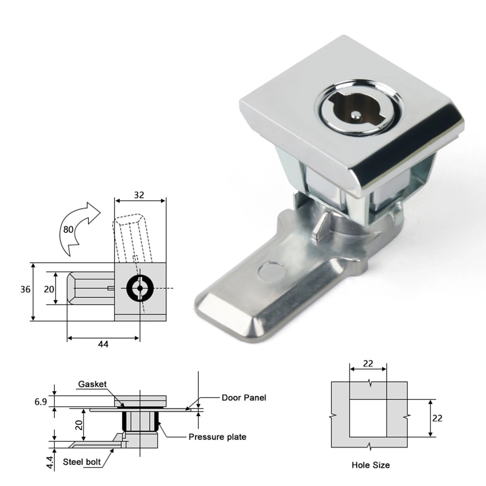 Electrical Machinery Cabinet Locks